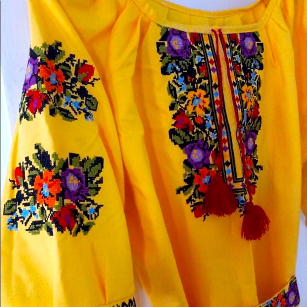 Romanian traditional dress hand made